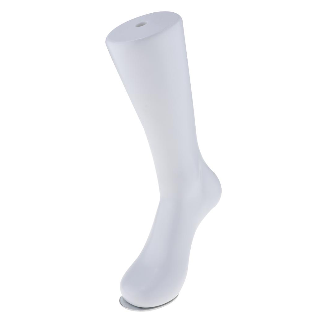 Chân Nộm Dummy Khuôn Sandal Giày Vớ Hiển Thị 36cm Nam Trắng