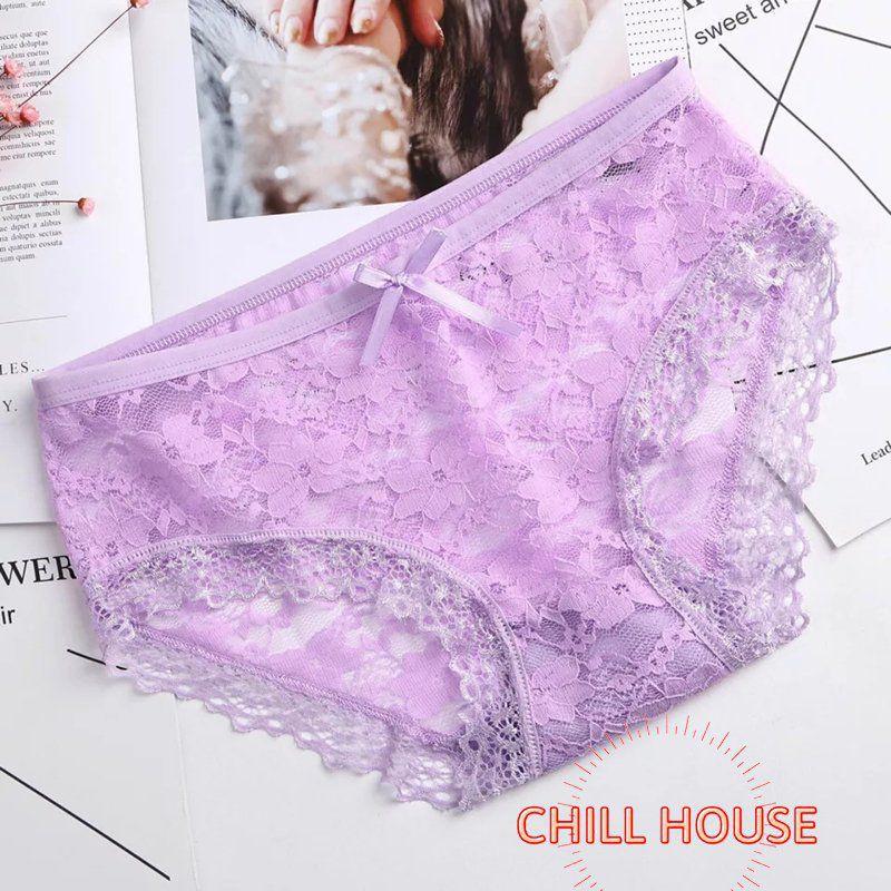 QUẦN LÓT REN HOA ĐÍNH NƠ QUYẾN RŨ CAO CẤP - CHILLHOUSE