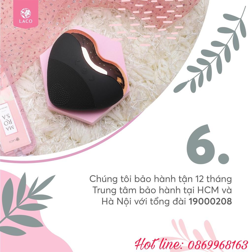 Máy rửa mặt mới LACO LUXURY cầu️ rửa sạch sâu️ massage️ nâng cơ ️ gọn hàm ️giảm nọng cằm