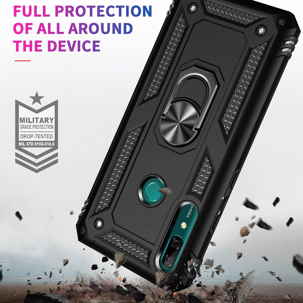 Ốp lưng cho Huawei Y9 Prime 2019 chống sốc 2 lớp kèm nhẫn iring làm giá đỡ