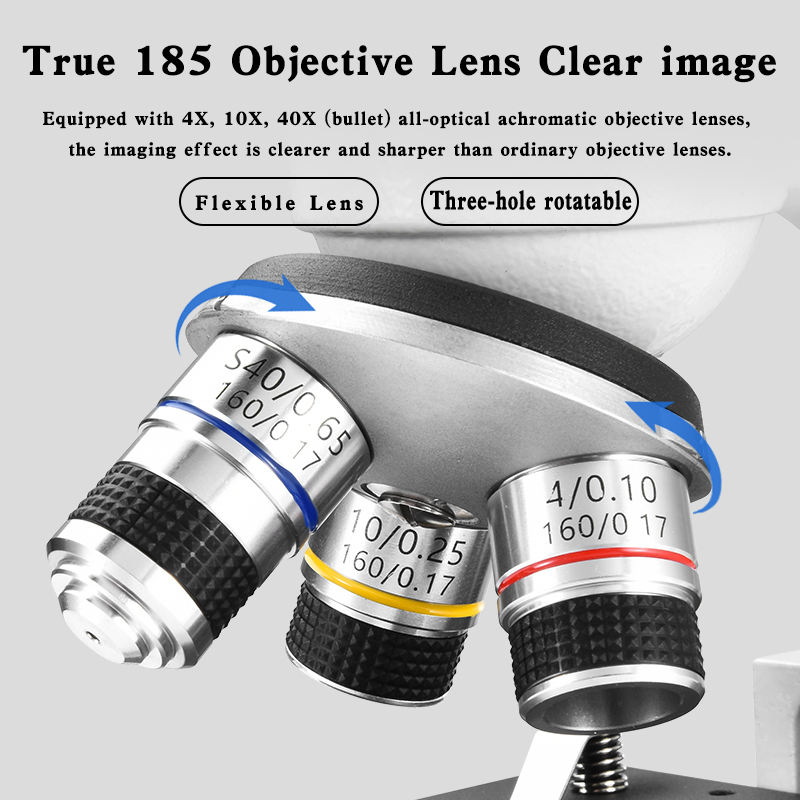 Kính hiển vi sinh học soi tinh trùng, tế bào Terino XW-001 ( phóng đại 40x-800x ) kèm Camera - Hàng chính hãng