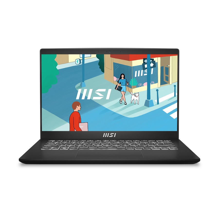 MSI Laptop Modern 14 C13M-458VN|Intel i5-1355U|Iris Xe |Ram 8GB|512GB SSD|14", FHD, 60Hz, 45%