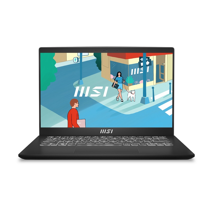 MSI Laptop Modern 14 C13M-458VN|Intel i5-1355U|Iris Xe |Ram 8GB|512GB SSD|14&quot;, FHD, 60Hz, 45% [Hàng chính hãng]