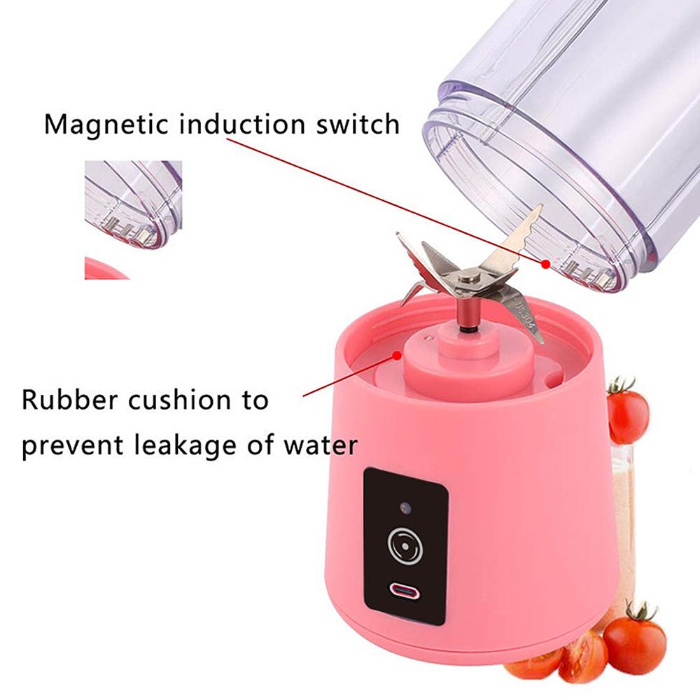 Portable Blender for Shakes and Smoothies Personal Size Single Serve Travel Fruit Juicer Mixer Cup