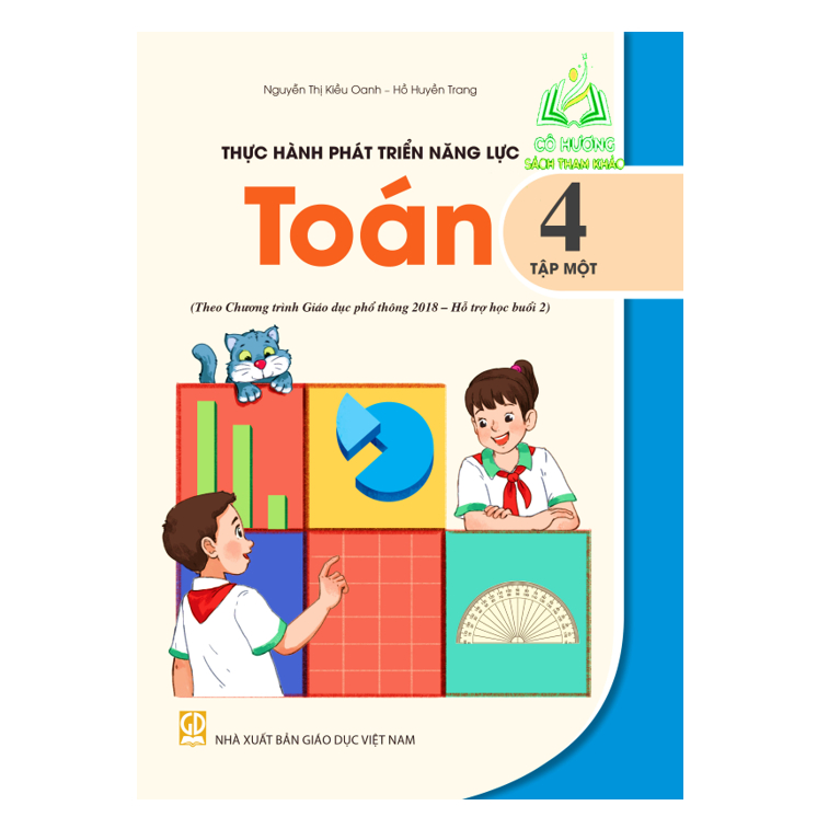Sách - Combo Thực hành phát triển năng lực toán 4 - tập 1 + 2