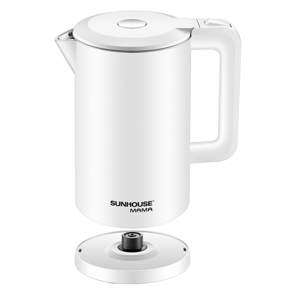 Bình Đun Siêu Tốc Inox 2 Lớp Sunhouse Mama SHD1386 - Hàng Chính Hãng