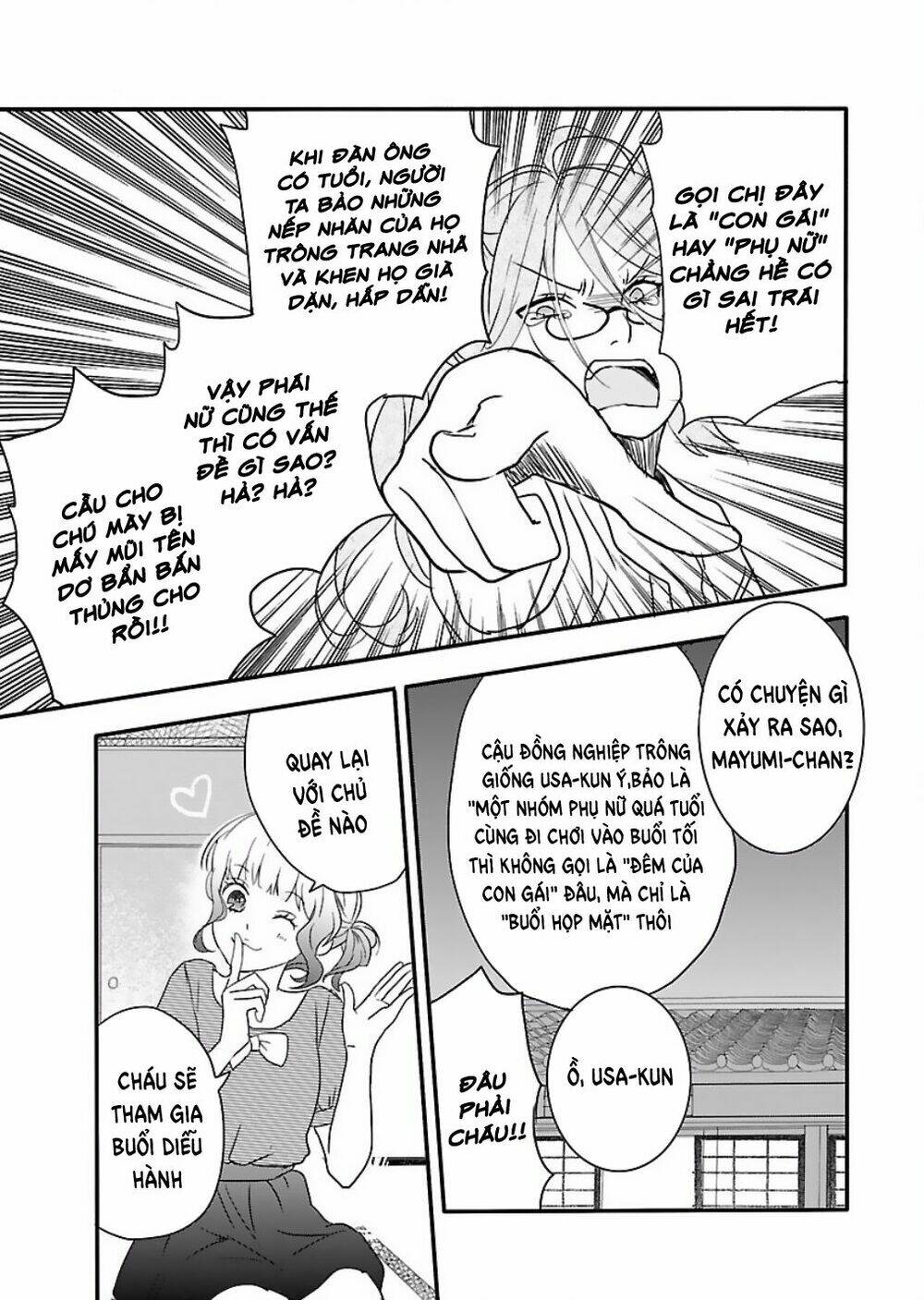 ký túc xá dễ thương chapter 62 11