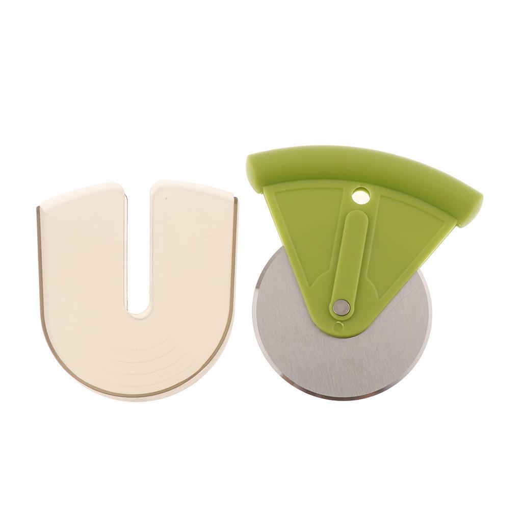 Stainless Steel Cake Pizza Pastry Cutter Wheel Slicer Blade Knives Tool