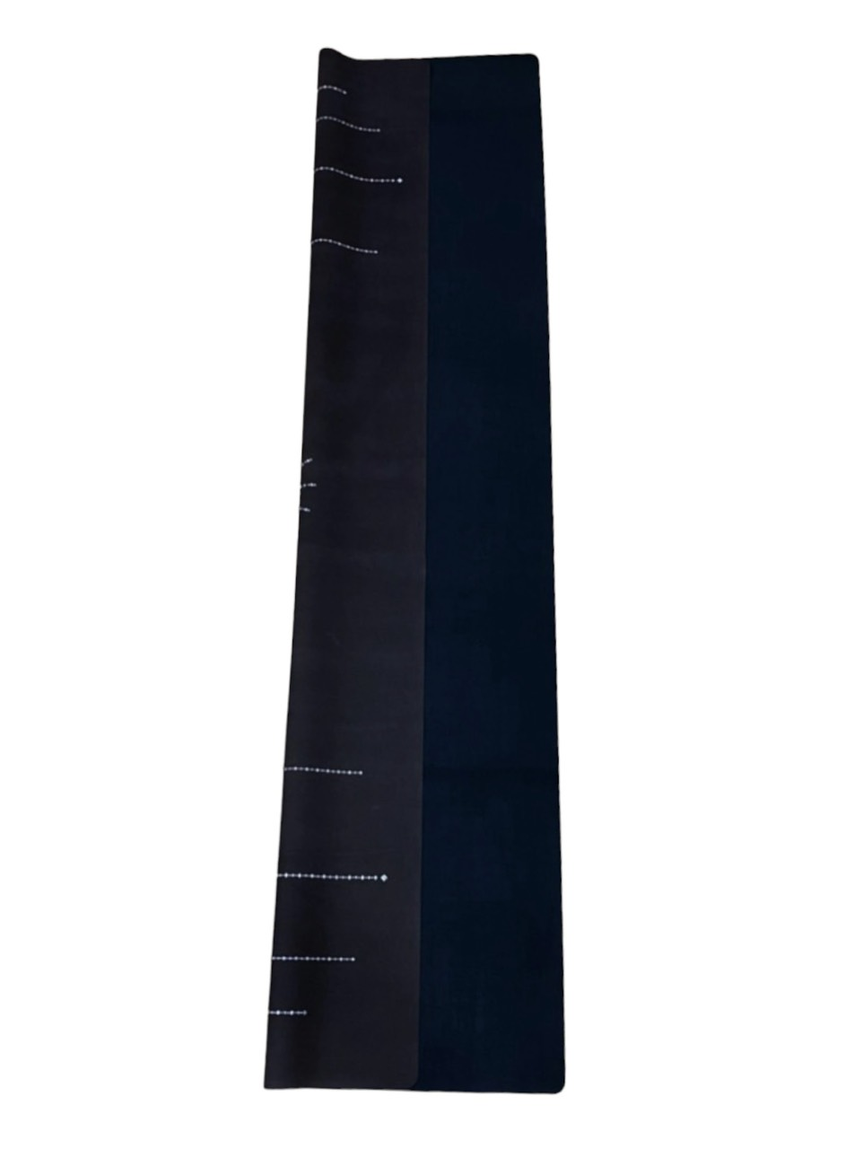 Thảm tập yoga du lịch chính hãng Yvonne, Pole Star Black (TẶNG KÈM 3 PHẦN QUÀ) dày 1,5mm gấp gọn, bề mặt nhám, siêu bám, ưa mồ hôi, dễ vệ sinh, chất liệu cao su tự nhiên, kích thước 183cm x 66cm, nặng 1,2kg