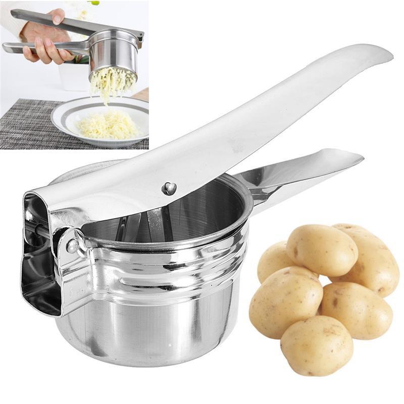 Dụng cụ ép khoai tây Potato Ricer inox 3 vỉ khuôn cao cấp