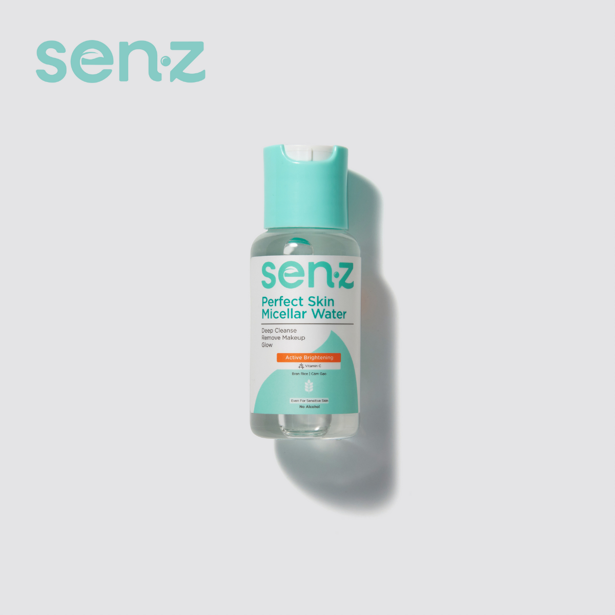 Nước Tẩy Trang Micellar Water Cám Gạo Sáng Da SenZ Perfect Skin Cho Mọi Loại Da 50ML