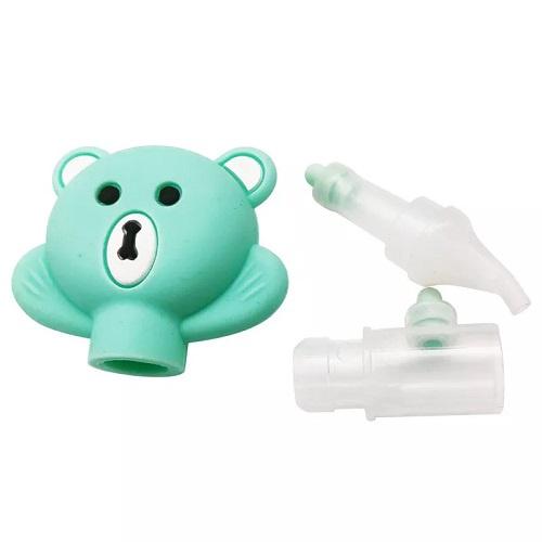Dụng Cụ Hút Mũi An Toàn Cho Bé Silicon Hình Gấu Tiện Lợi Cho Bé