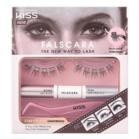 Bộ Mi Giả Kiss New York Falscara Eyelash - Starter Kit (KFCK01)