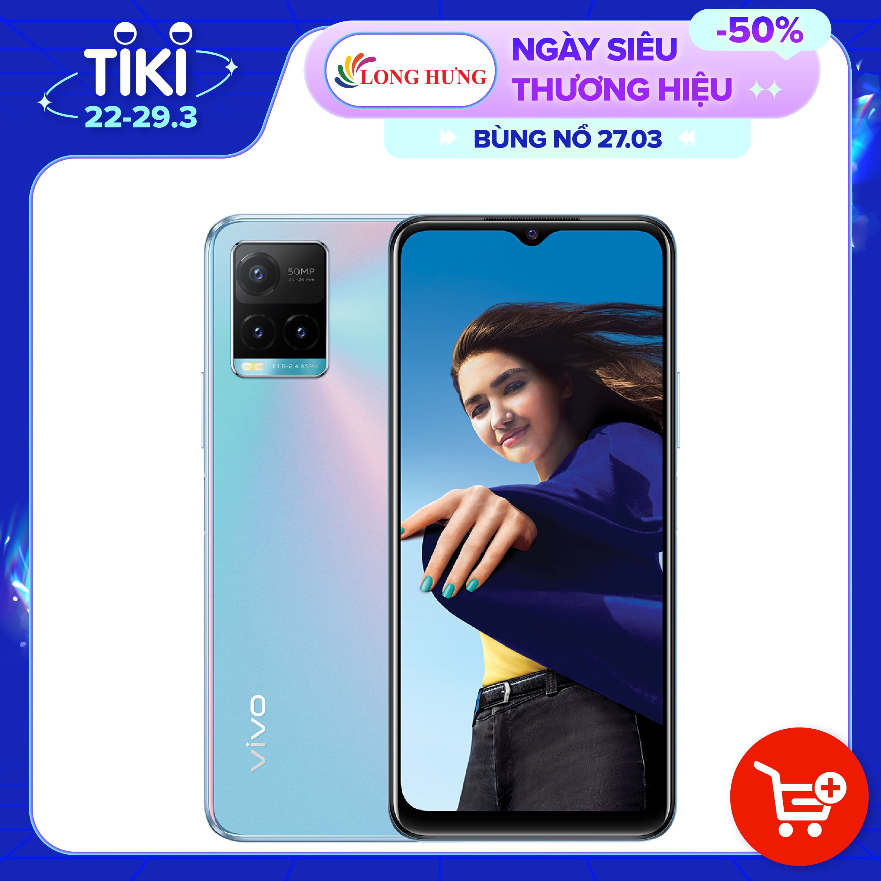 Điện thoại Vivo Y33s (8GB/128GB) - Hàng chính hãng