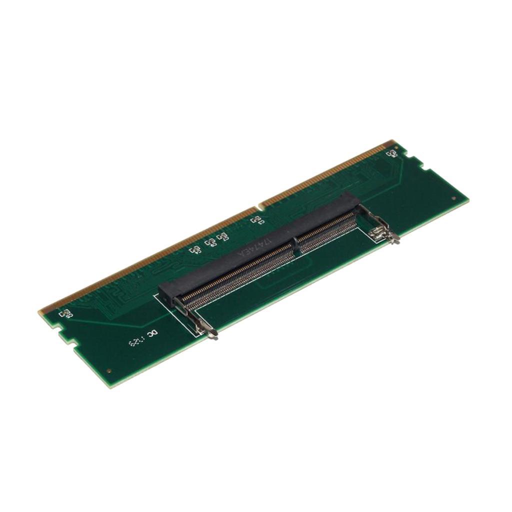 DDR3 Laptop SO-DIMM to Desktop DIMM RAM Adapter 204 Pin to 240 Pin Card