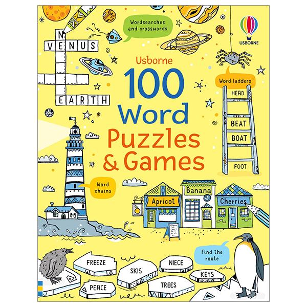 100 Word Puzzles And Games