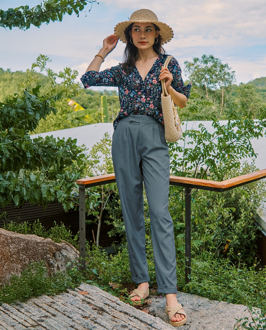 Quần Tây Baggy Kha PAN071 thời trang thiết kế Hity