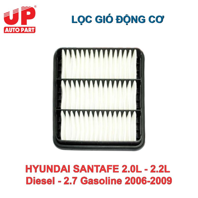 Lọc gió động cơ ô tô HYUNDAI SANTAFE 2.0L - 2.2L Diesel - 2.7 Gasoline 2006-2009