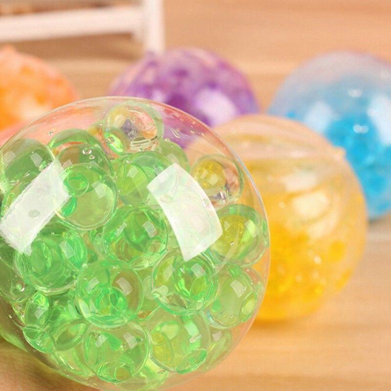 cFun Anti-Stress Clear Squishy Mesh Venting Ball Grape Squeeze Sensory Fruity Toyz