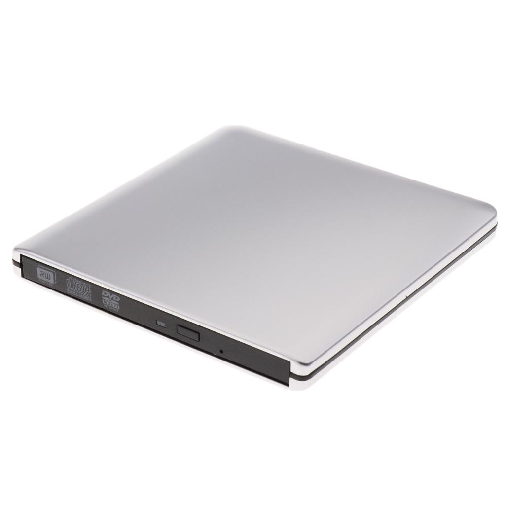 USB 3.0 Siêu Mỏng Ổ Đĩa Quang CD/DVD-RW Đốt Nhà Văn Cho Máy Tính Hỗ Trợ WIN8