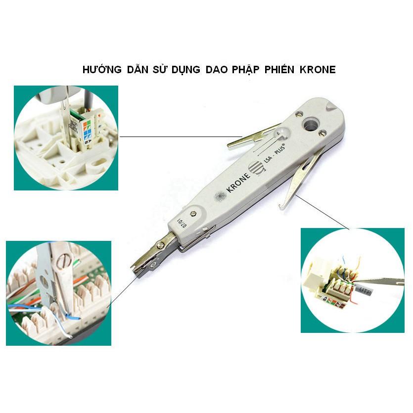 Tool phiến nhấn mạng Krone LSA-Plus