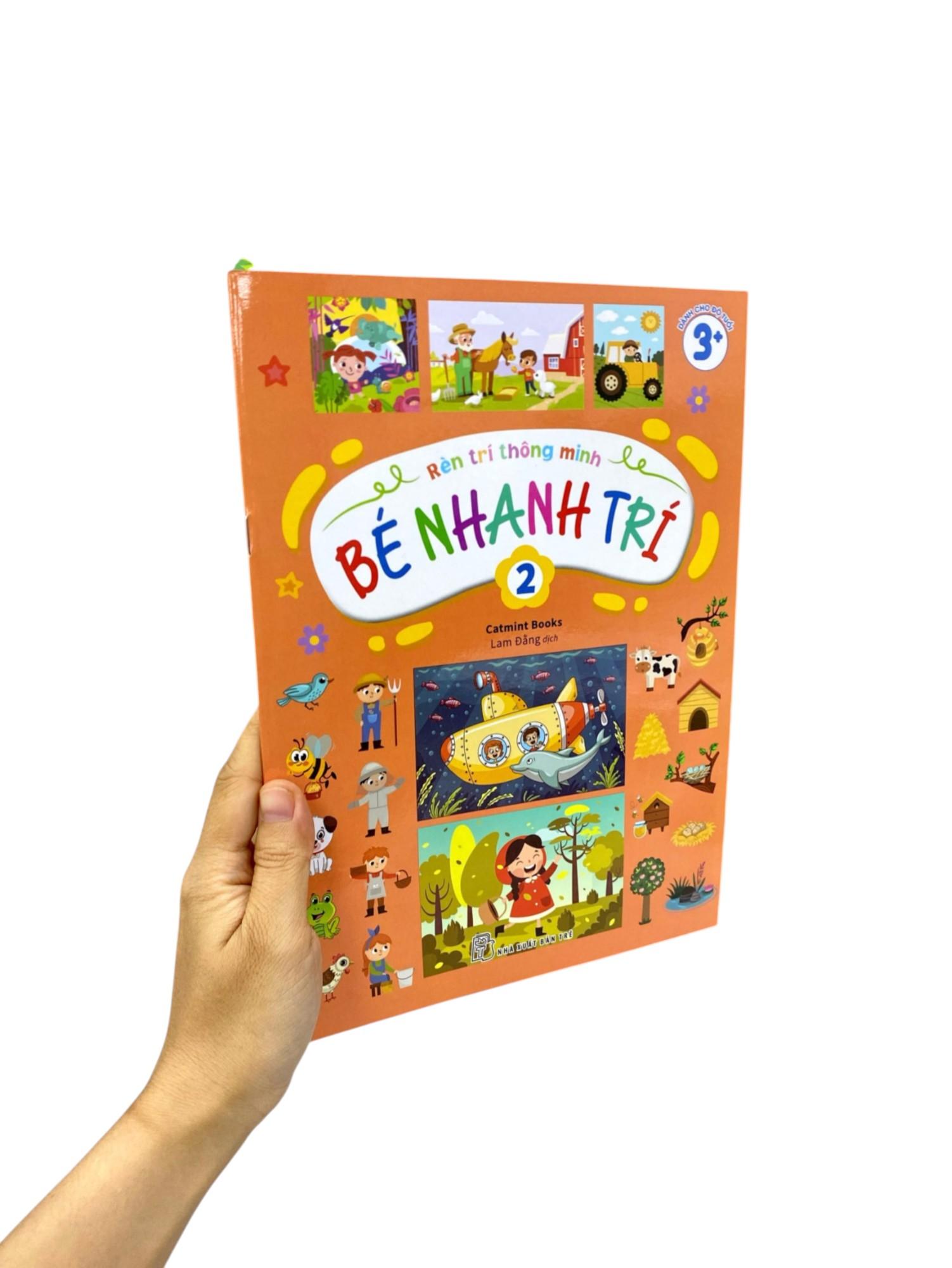 Sách - Rèn Trí Thông Minh - Bé Nhanh Trí - Tập 2
