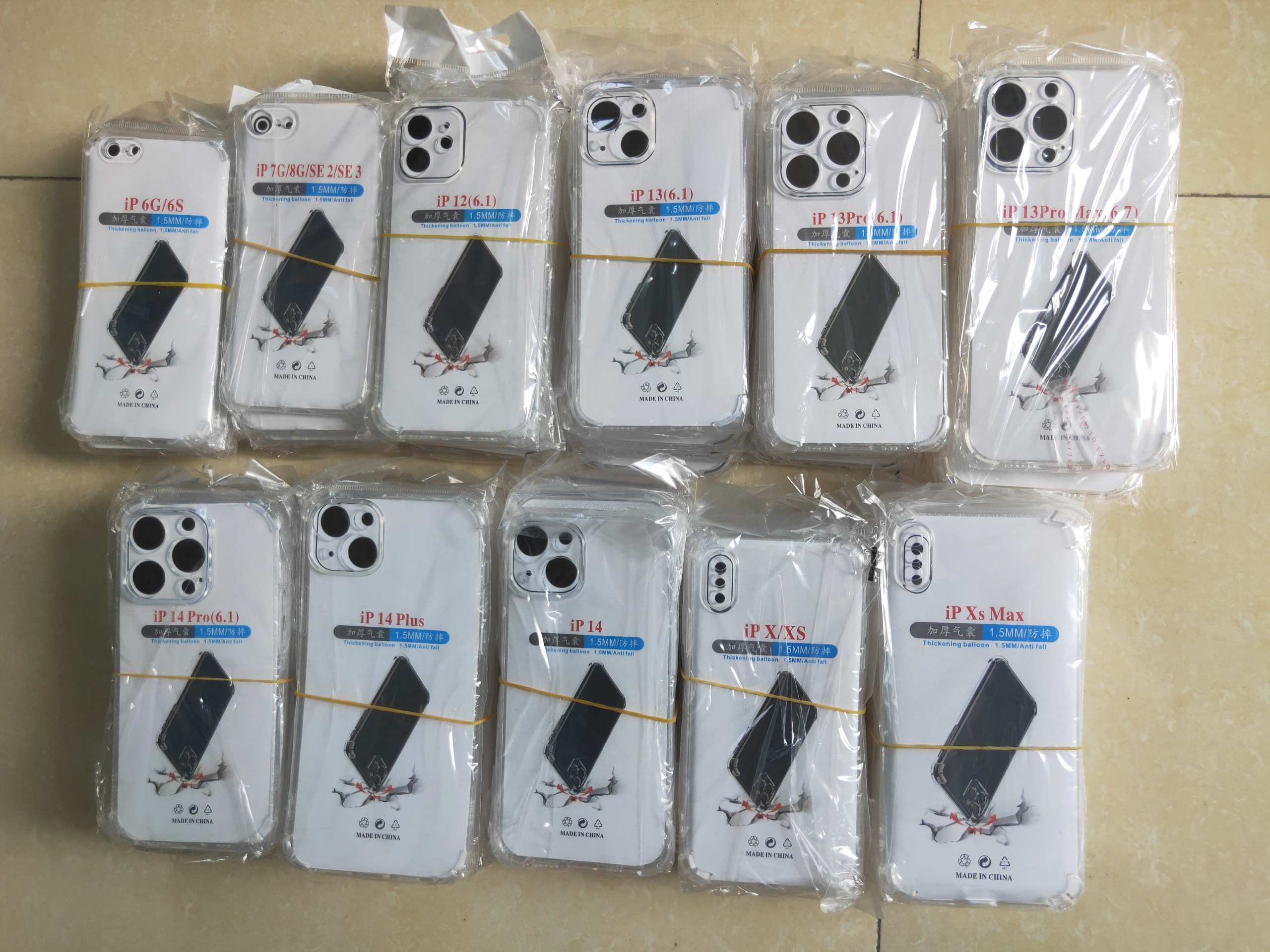 Ốp Lưng Ip Silicon Các Dòng 6/7/8/Plus/11/12/13/Pro/Max Trong Suốt - Bảo Vệ 4 Góc và chống sốc