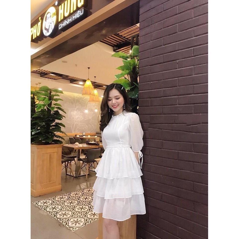 KAT DRESS - ĐẦM VOAN BA TẦNG