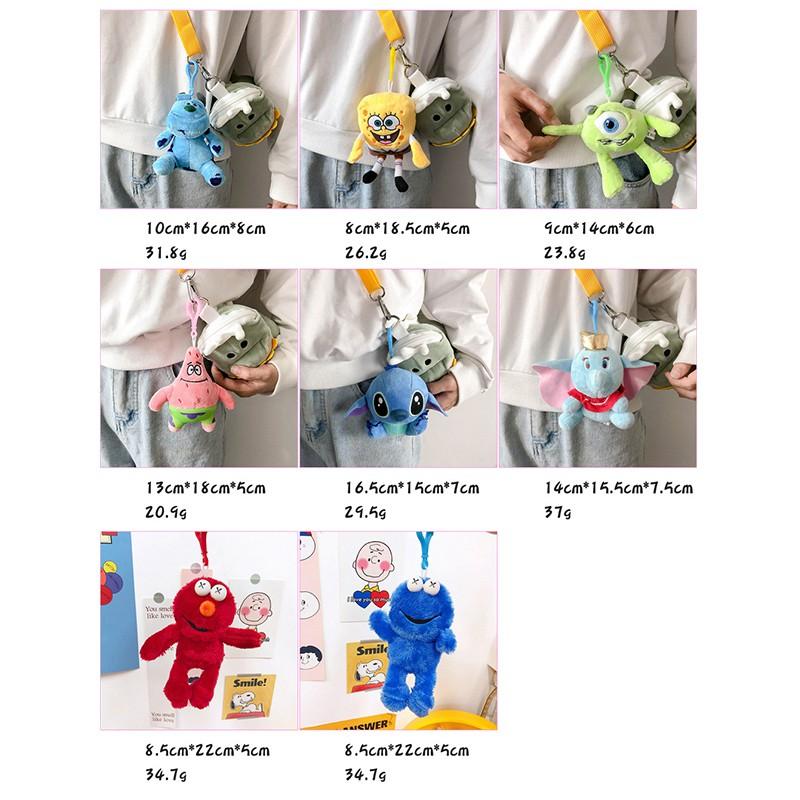 Móc khóa búp bê nhồi bông xinh xắn