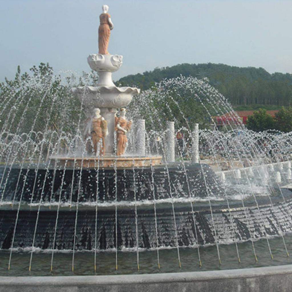 MagiDeal stainless steel fountain nozzle head straight garden pond DN50