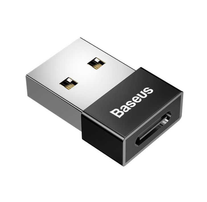 Đầu Chuyển OTG Baseus Từ USB to Type-C - Hàng Chính Hãng