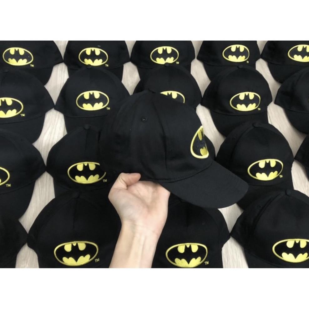 Nón snapback, mũ hiphop cho bé trai in hình batman siêu chất