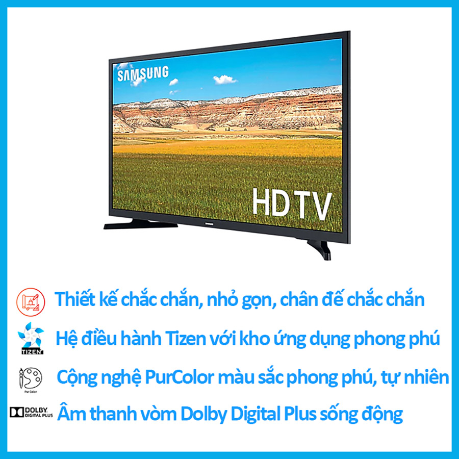 Smart Tivi Samsung HD 32 inch 32T4202 - Model 2022