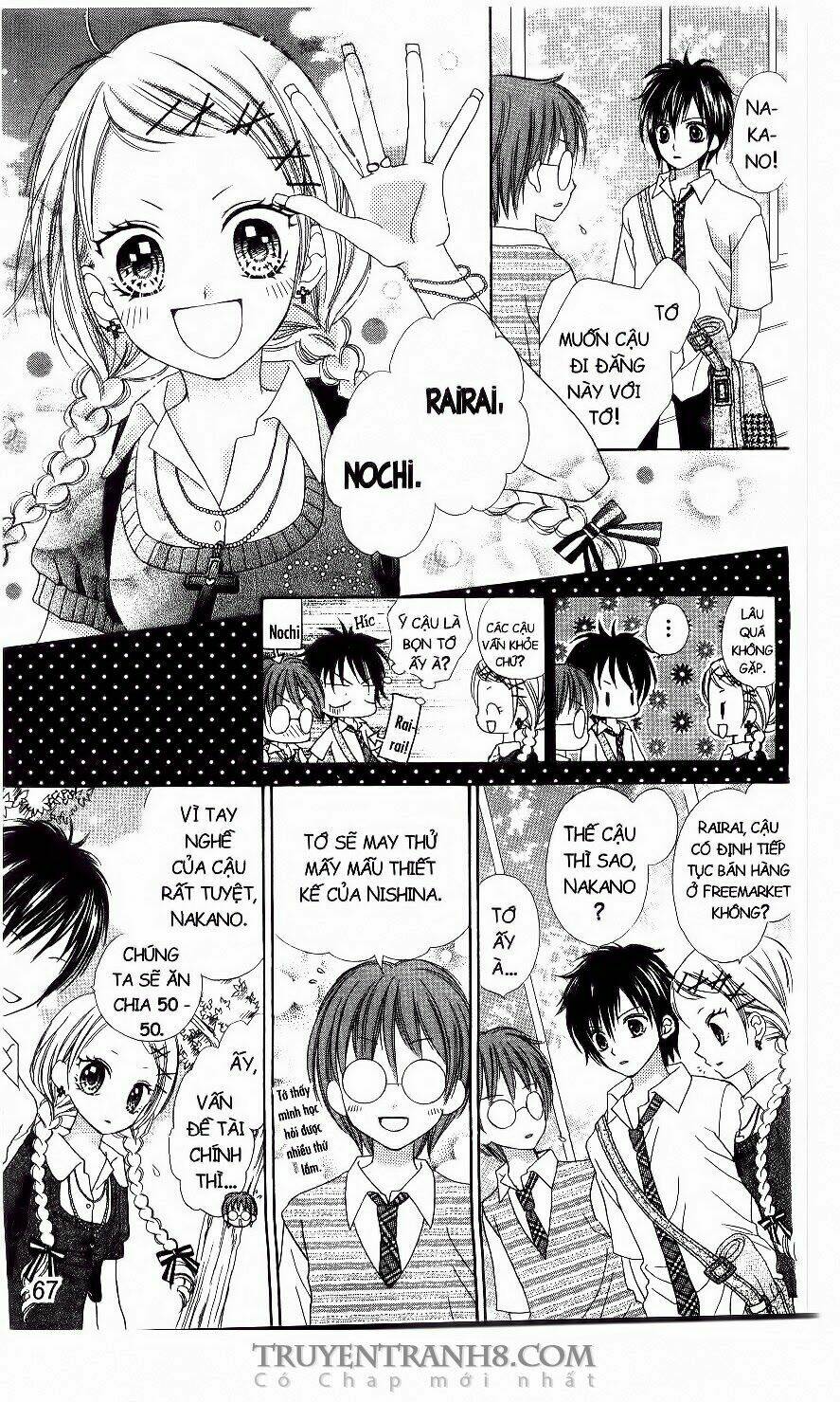 tiệm thời trang, love cotton chapter 3 9