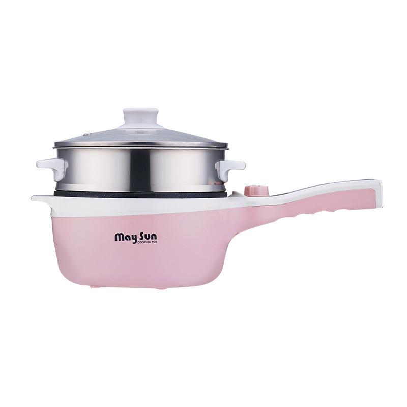 Thuận lợi nhất nồi điện sinh viên ký túc xá nấu bún lẩu đa năng gia đình nhỏ mini nồi cơm điện 220V110V