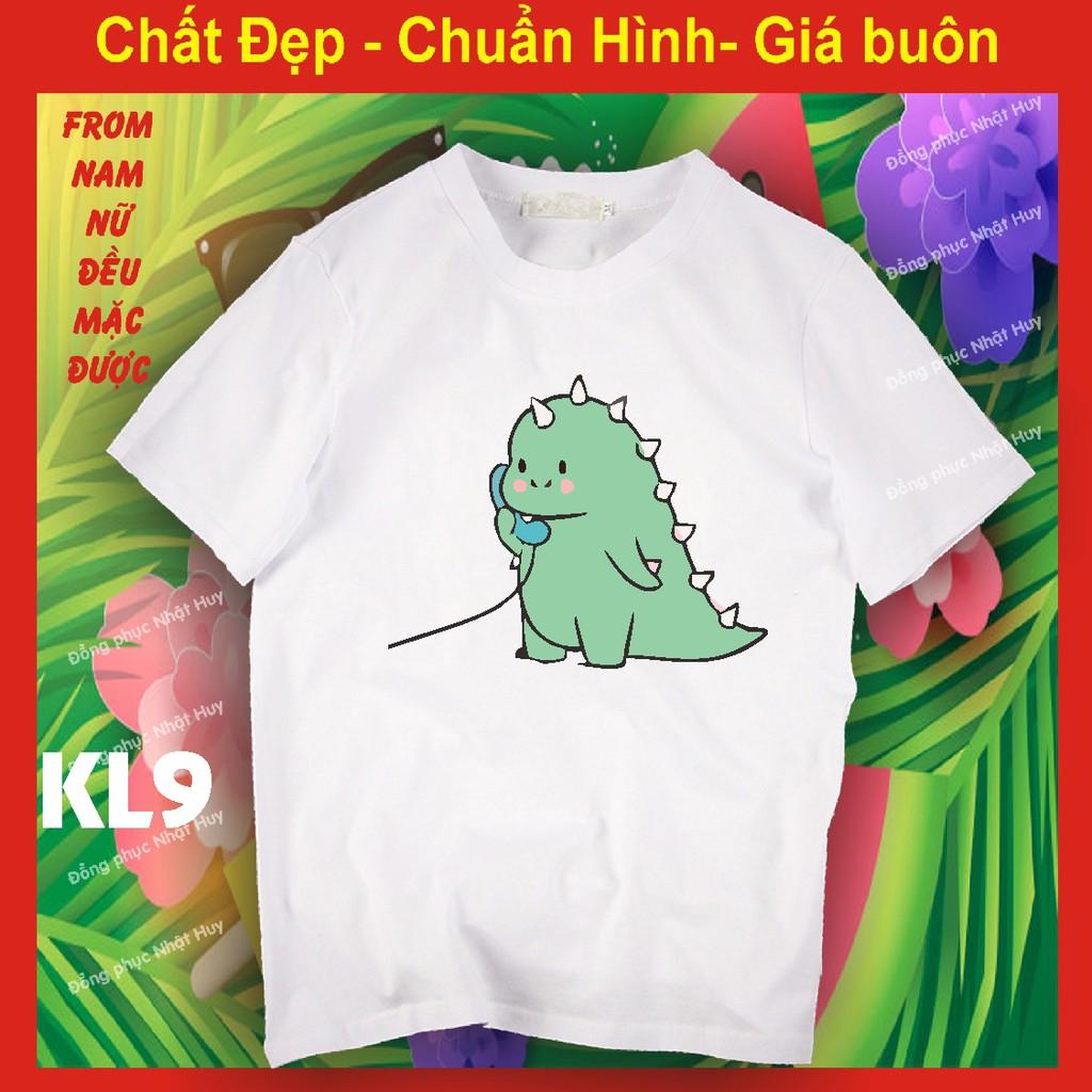 Áo thun khủng long chibi 9 chất đẹp, bao đổi trả