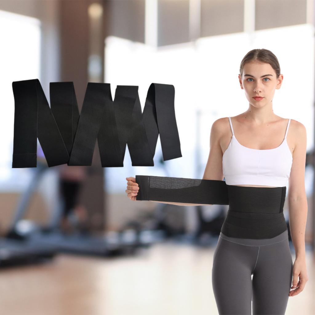 2 PCS Invisible Bandage Wrap Tummy Wrap Fitness Belt Gym Accessory