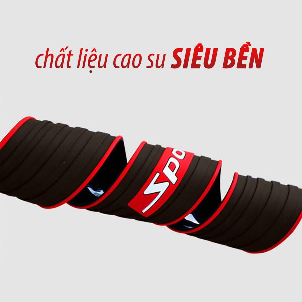 Nẹp Cao Su Chống Trầy Xước Cốp Sau Xe Hơi Ô Tô - Mẫu Sports Cá Tính Dùng Được Cho Tất Cả Các Xe