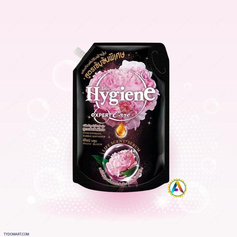 Nước xả vải Hygiene Thái Lan huyền bí đậm đặc thơm lâu túi nước xả hygiene 1150ml