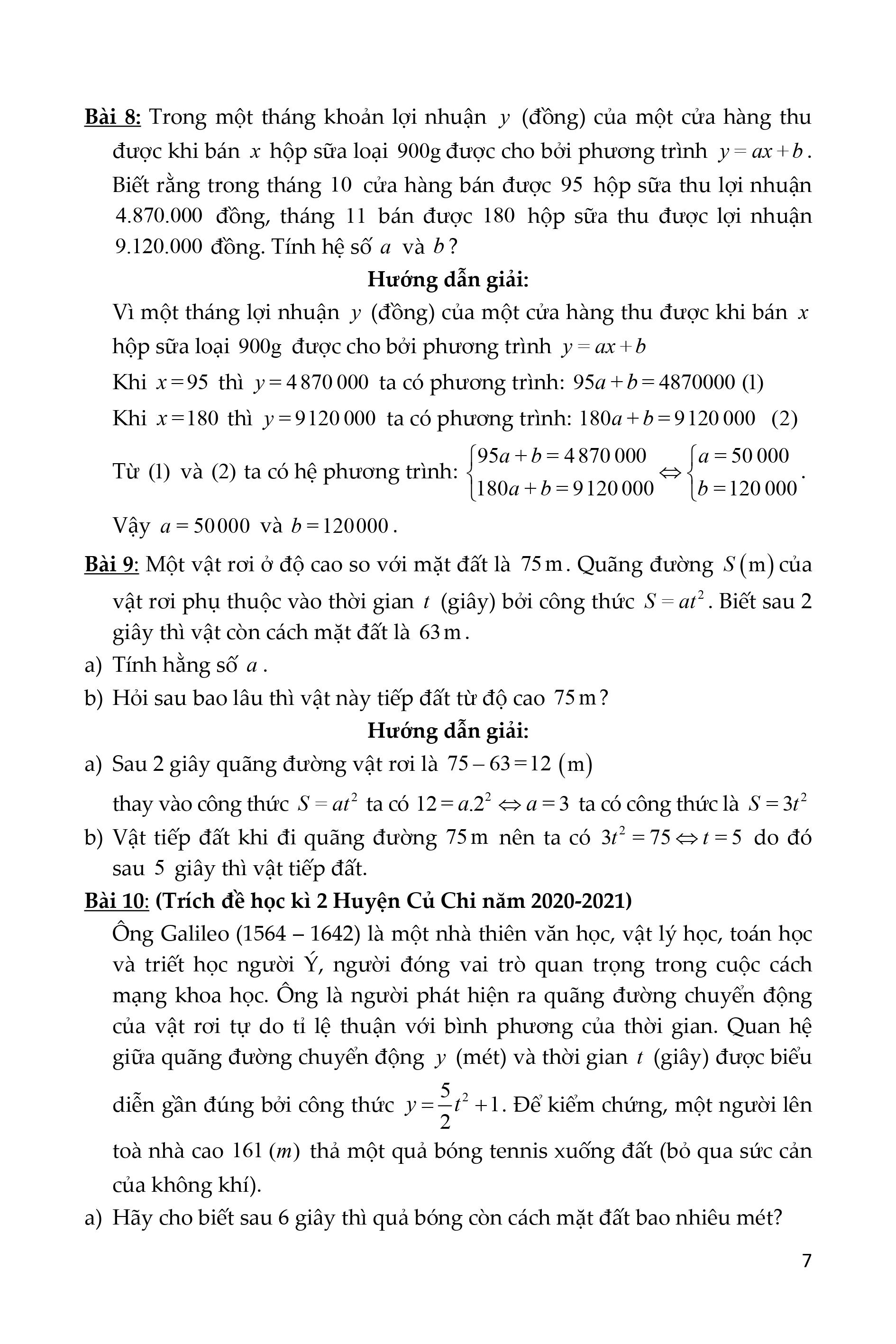 Phương Pháp Giải Các Dạng Toán Thực Tế Trong Kỳ Thi Tuyển Sinh Lớp 9 Vào Lớp 10