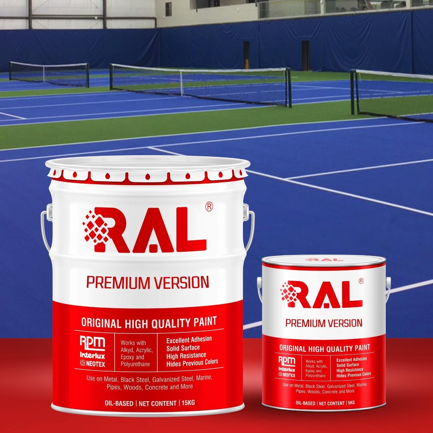 Sơn sân thể thao hệ lăn (trung gian) RAL SPORT MIO - 5KG