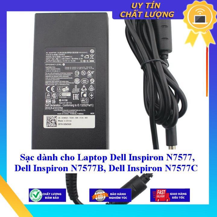 Sạc dùng cho Laptop Dell Inspiron N7577 Dell Inspiron N7577B Dell Inspiron N7577C - Hàng Nhập Khẩu
