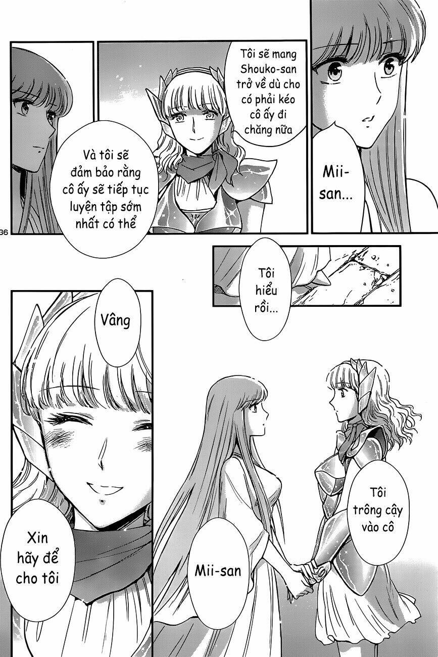 áo giáp vàng: nữ thánh đấu sĩ chapter 9 34