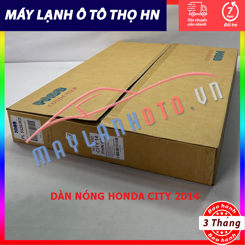 Dàn (giàn) nóng Honda City 2014 Hàng xịn Thái Lan (hàng chính hãng nhập khẩu trực tiếp)