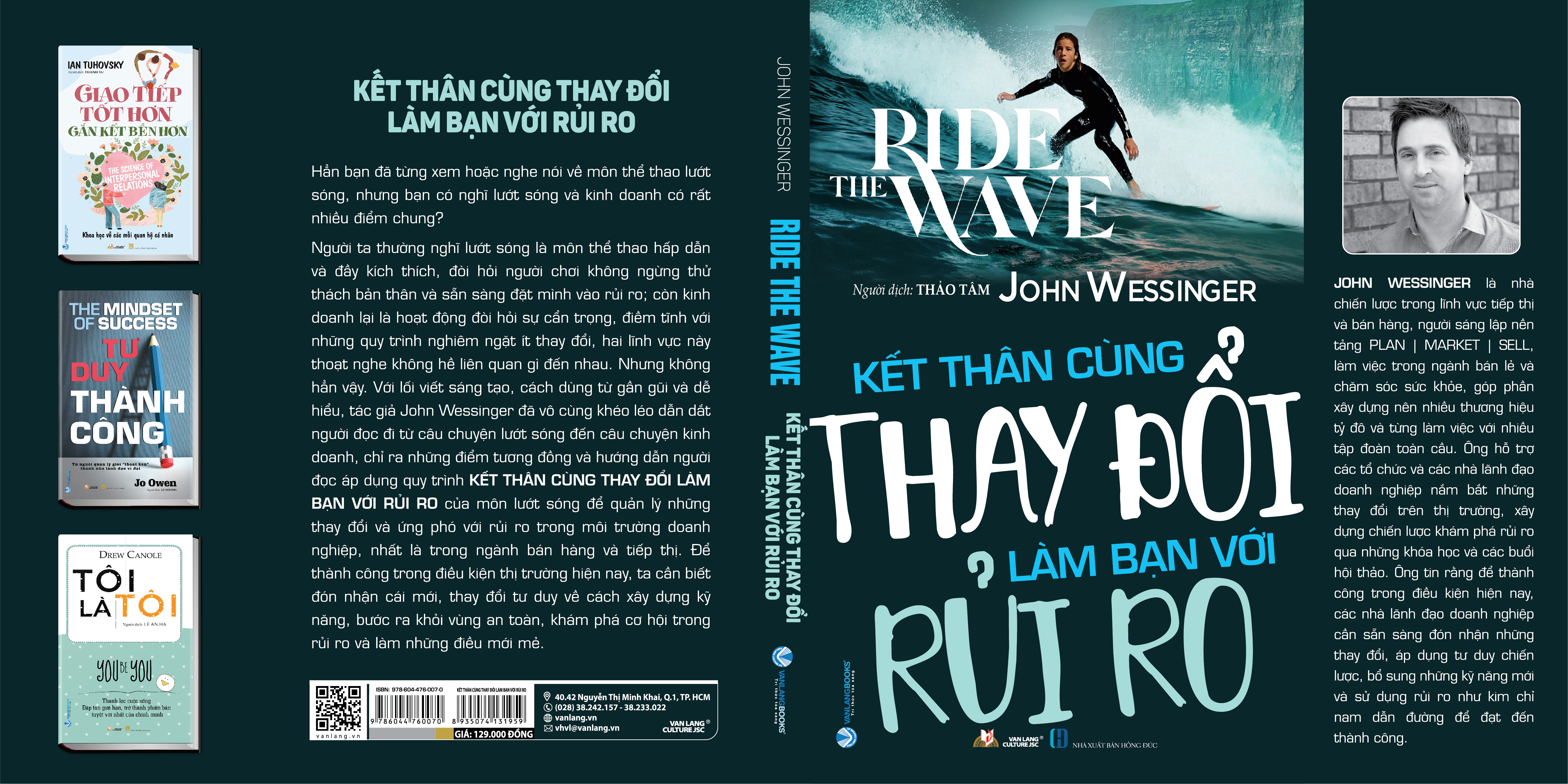 Kết Thân Cùng Thay Đổi - Làm Bạn Với Rủi Ro - Vanlangbooks