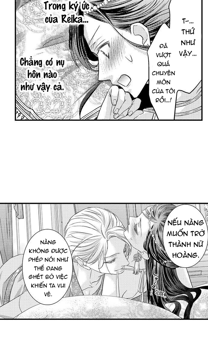 chuyển sinh vào thế giới khác ~ nếu muốn trở thành nữ hoàng hãy tìm cách để được hoàng đế sủng ái vào ban đêm chapter 3.1 10