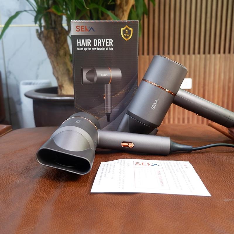 Máy sấy tóc 2 chiều,tạo kiểu tóc chính hãng SEKA SK22 máy sấy tạo kiểu ion âm chống khô tóc 2200W