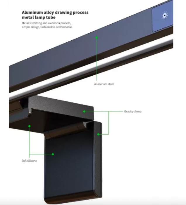 Đèn bàn Led màn hình ASYMMETRIC LIGHT (tiêu chuẩn CE, RoHS, FCC..)