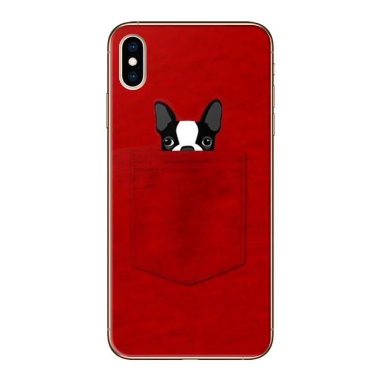 Ốp lưng dành cho iPhone X/XS/XS MAX - Dog Túi Đỏ