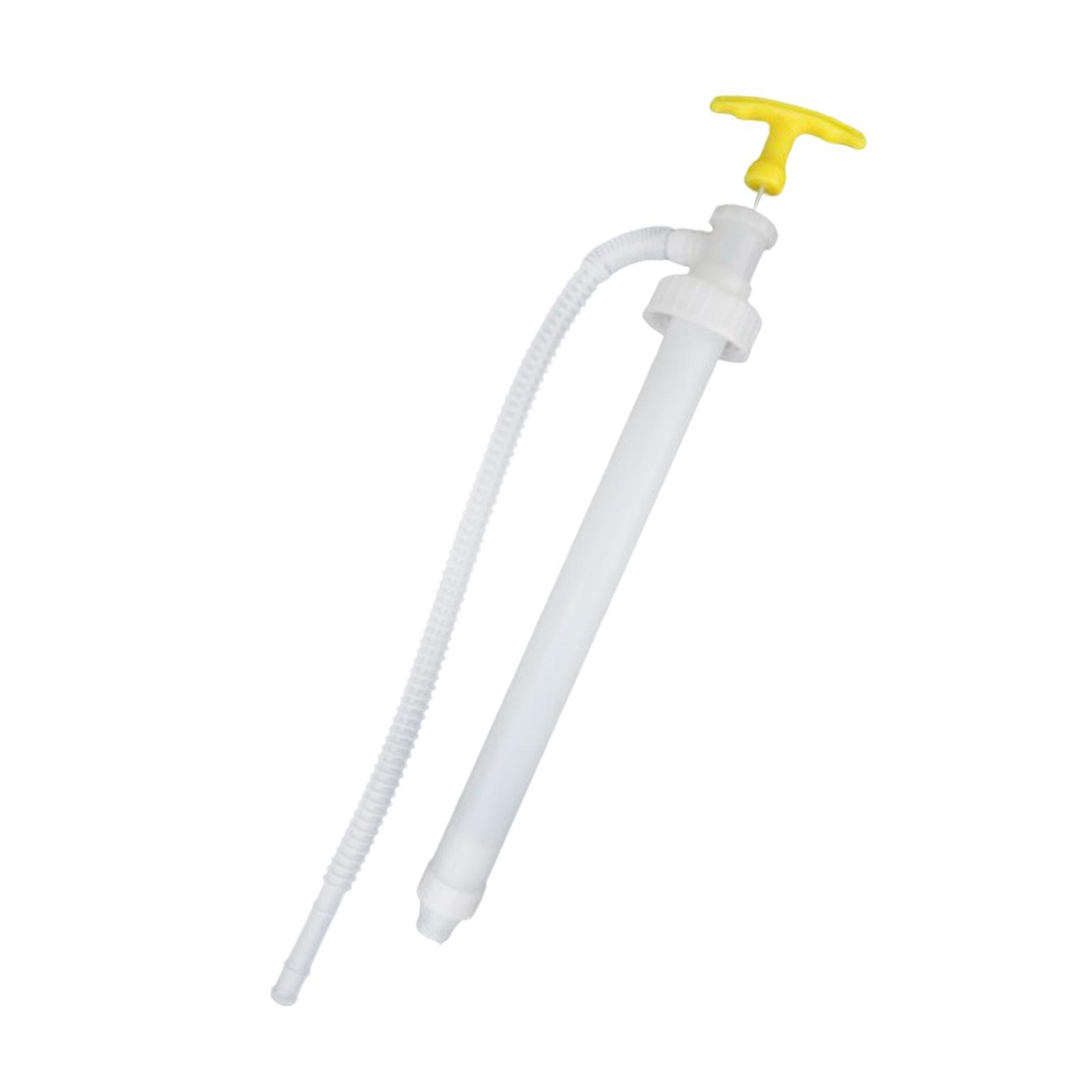 Hand Operated Fuel Pump Flexible Hose Siphon Transfer Pump Self Priming Pump